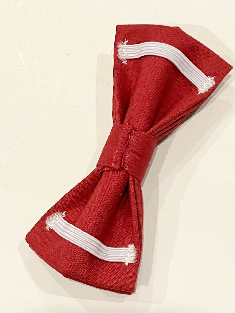 Pet Bowtie in a Solid Red - Picture 3 of 3